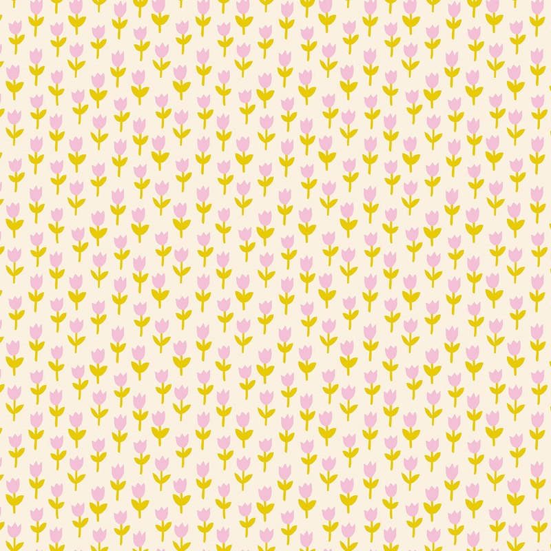 1-800-Calico by Alexia Marcelle Abegg : Tulips Natural RS4169 11