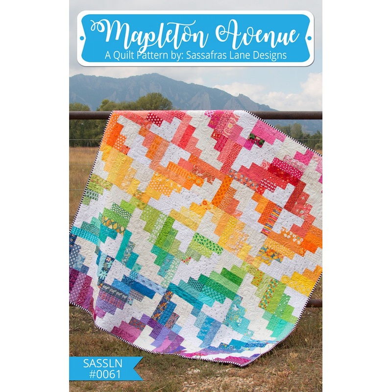 Mapleton Avenue Quilt Pattern by Sassafras Lane - Special Order