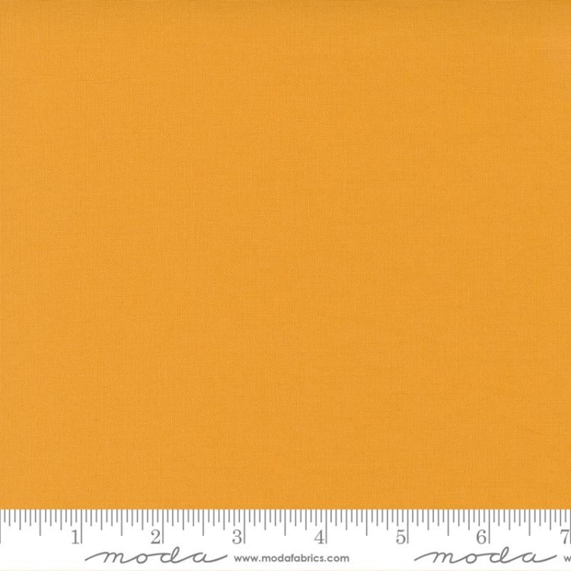 Bella Solids Honey Gold Moda Cotton Fabric MD-9900-421