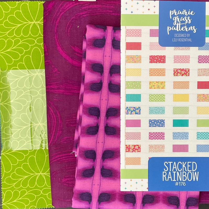 Rainbow Spice by Saridity - Stacked Rainbow Quilt Kit