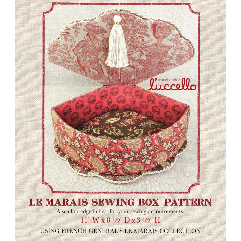 Le Marais Sewing Box Pattern