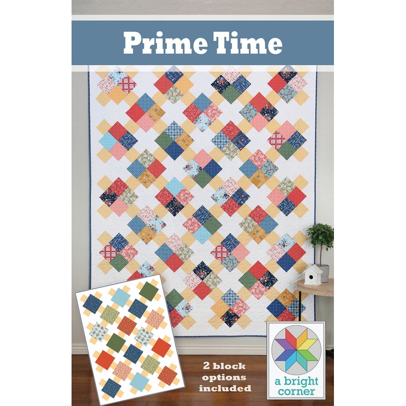 Prime Time Quilt Pattern Quilt Pattern by A Bright Corner