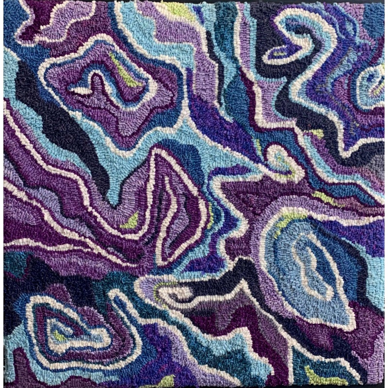 SWIRLS & TWIRLS Pattern on Linen