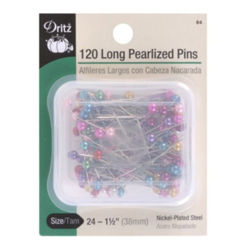 Pearl Head Pins- 120 Count
