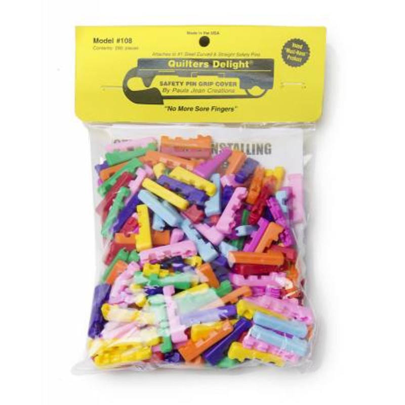 Quilters Delight Safety Pin Covers - 200ct