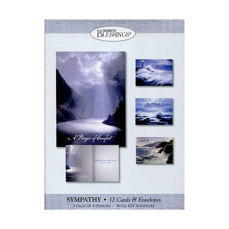 Sympathy Coastlines Boxed Cards SBEG22581