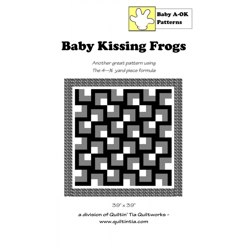 Baby Kissing Frogs Quilt Pattern