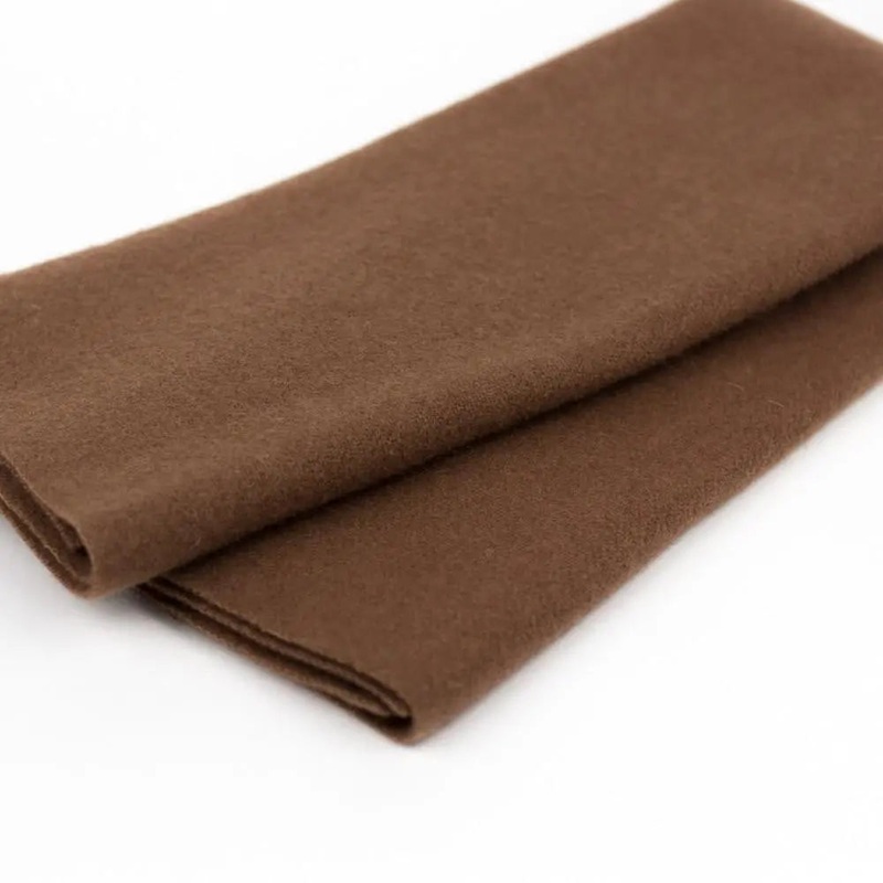 LN28 - Rust Merino Wool Fabric
