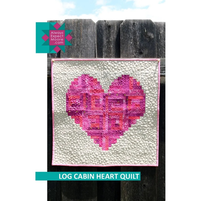Log Cabin Heart