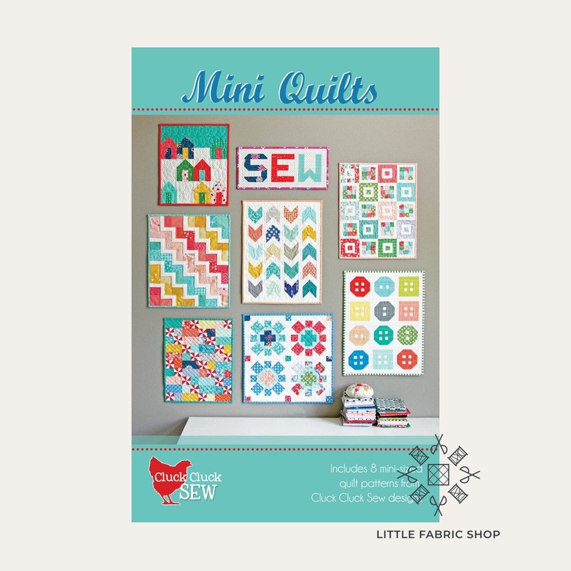 Mini Quilts | Sewing Pattern | Cluck Cluck Sew
