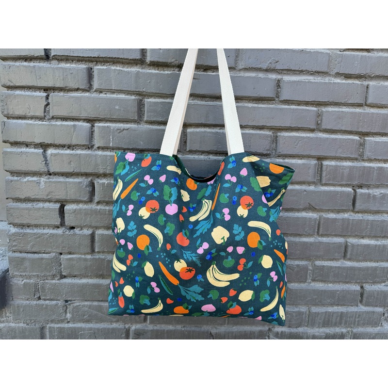 Reusable Tote Bag Pattern - Digital Pattern