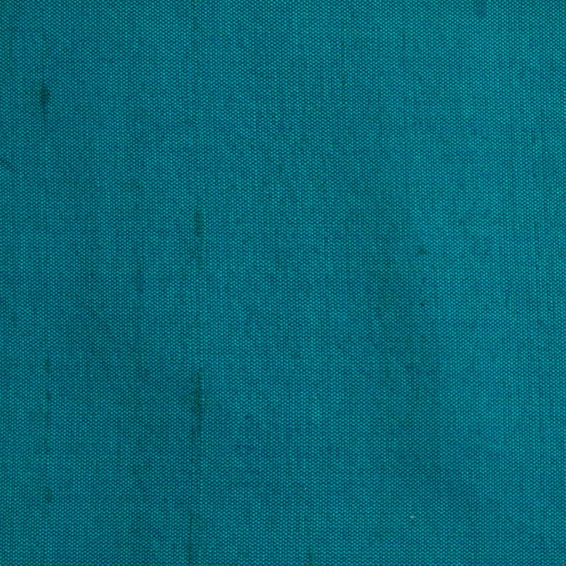 Silk Shantung - Iridescent Blue and Green - Shantung Collection