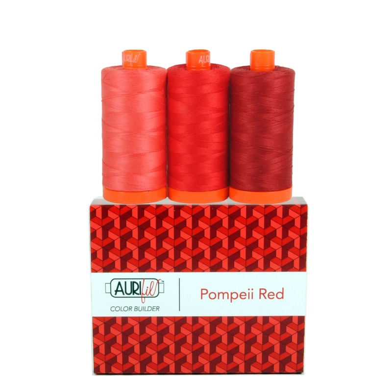 Color Builder 50wt 3pc Set Pompeii Red