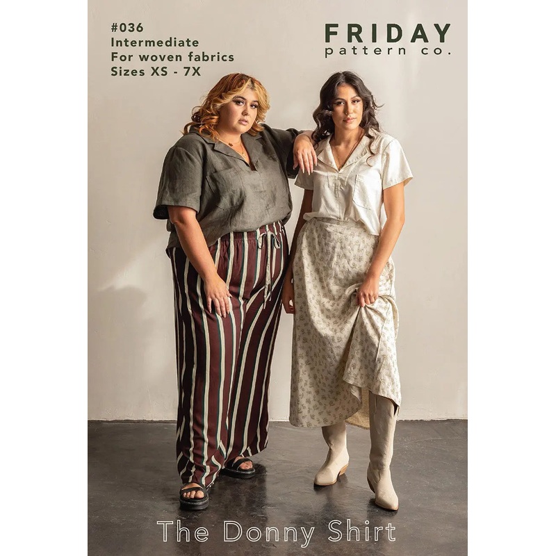 Donny Shirt Pattern