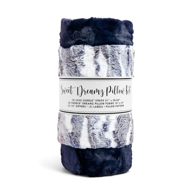 Sweet Dreamz Frosted Himalayan Navy Pillow Kit