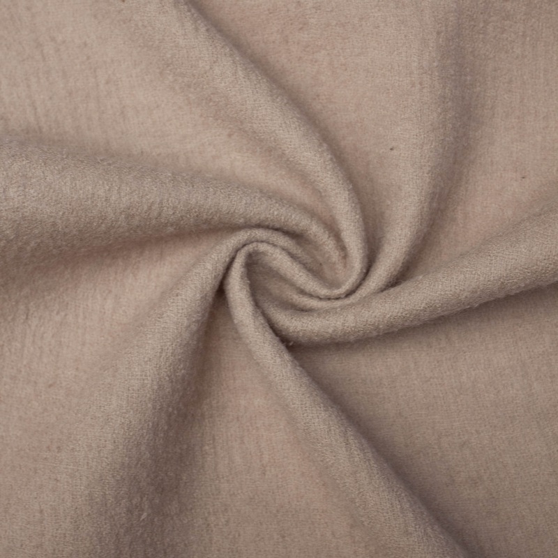 Derise Sand Brushed Virgin Wool Fabric