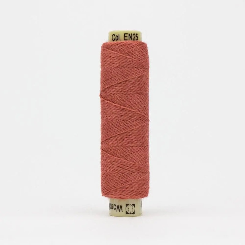 EN25 - Ellana 12wt Wool Acrylic Salmon Thread
