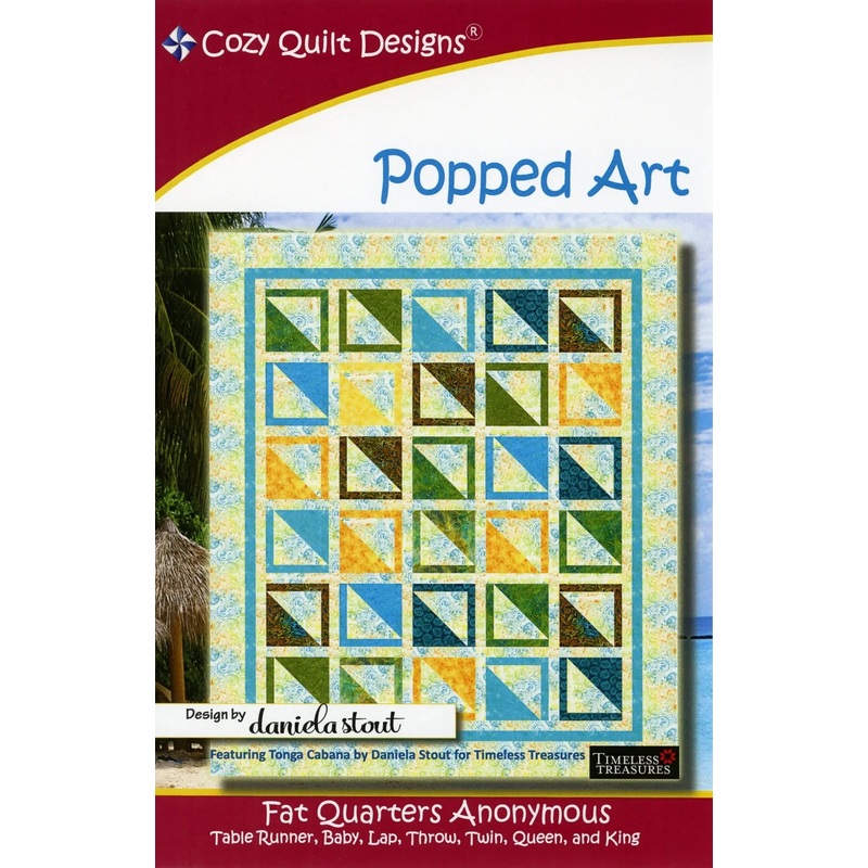 Fat Quarter Anonymous - Popped Art