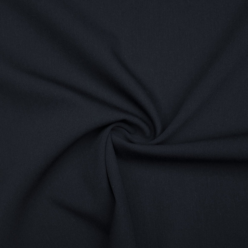 Ricarda Dark Blue Polyester Stretche SHOWROOM SAMPLE 34CM X60CM