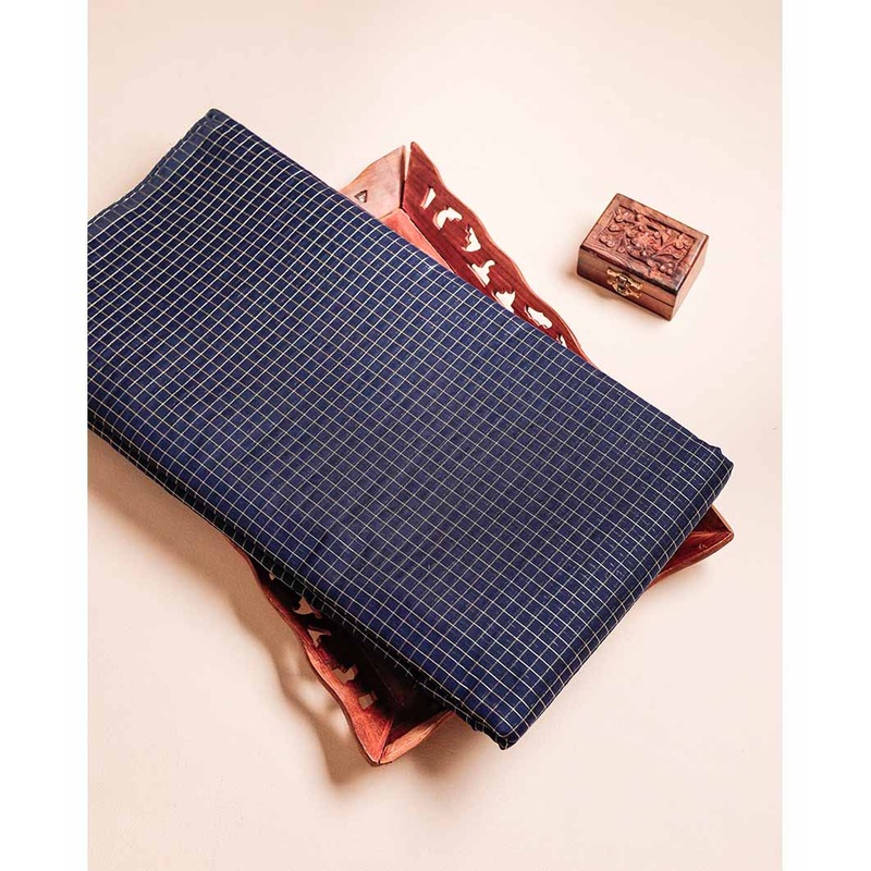 COTTON SILK ZARI FABRIC