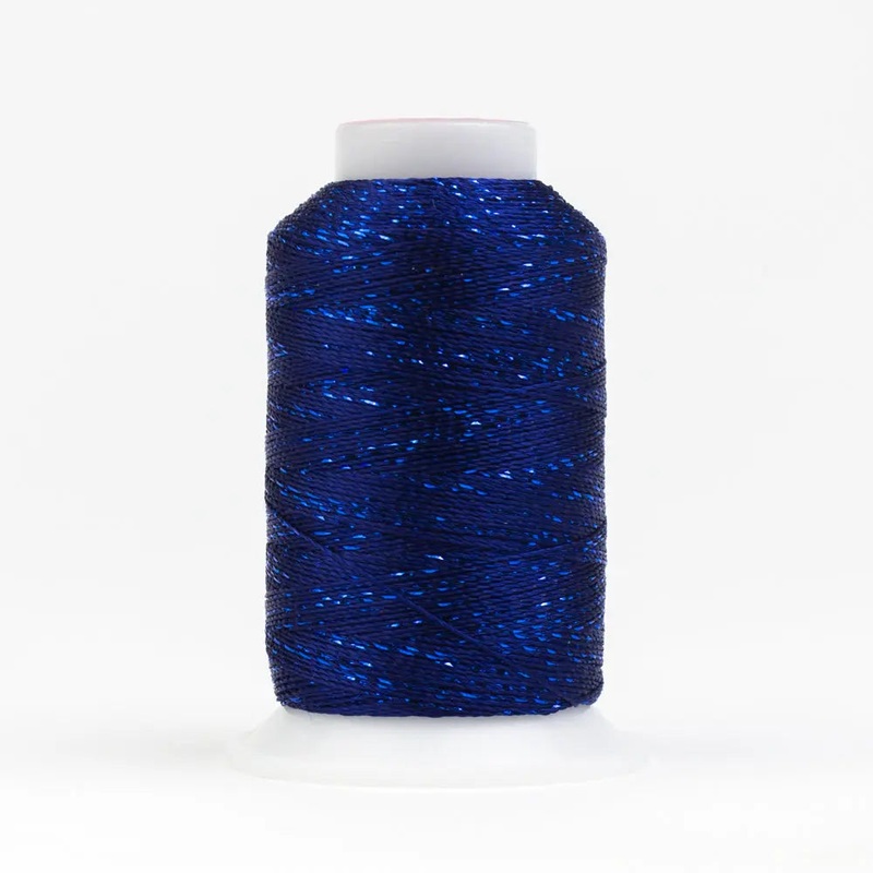 GM50 - GlaMore 12wt Rayon and Metallic Dark Blue Thread