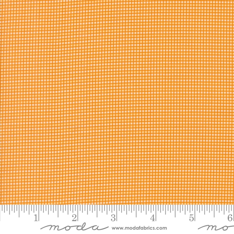 Sally's Stitches - Hopscotch Checks and Plaids Grid - Cheddar