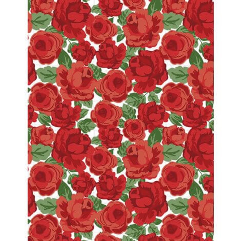 Summertime Daydream - Packed Floral - White 44" / 45" Fabric Per Yard