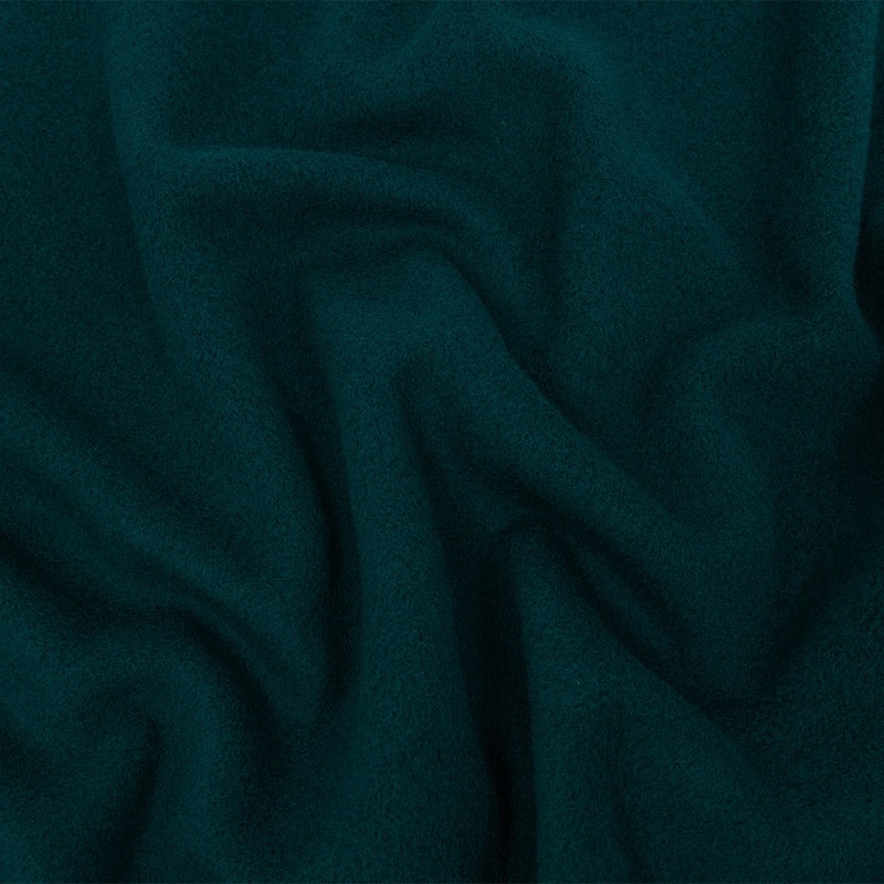 Wool and Cashmere Coating Made in Italy - Ocean Blue - Alberini Collection
