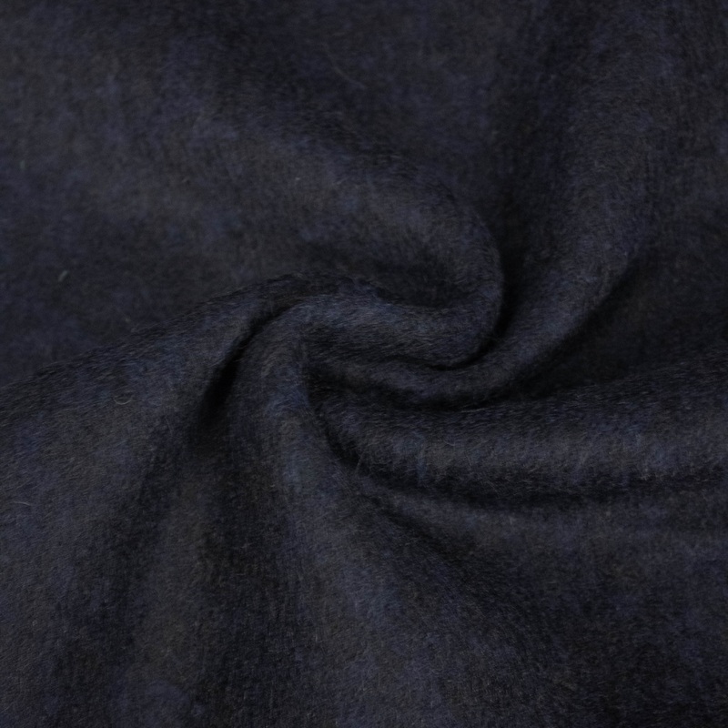 Brendon Dark Blue Wool Fabric