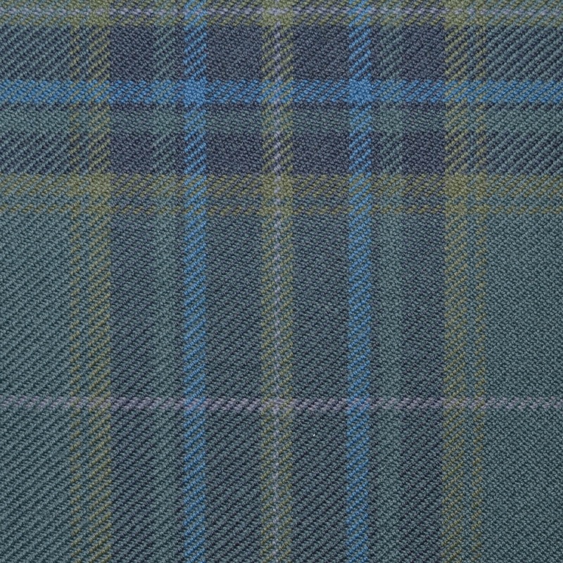Kintyre Green All Wool Heavy Weight Tartan