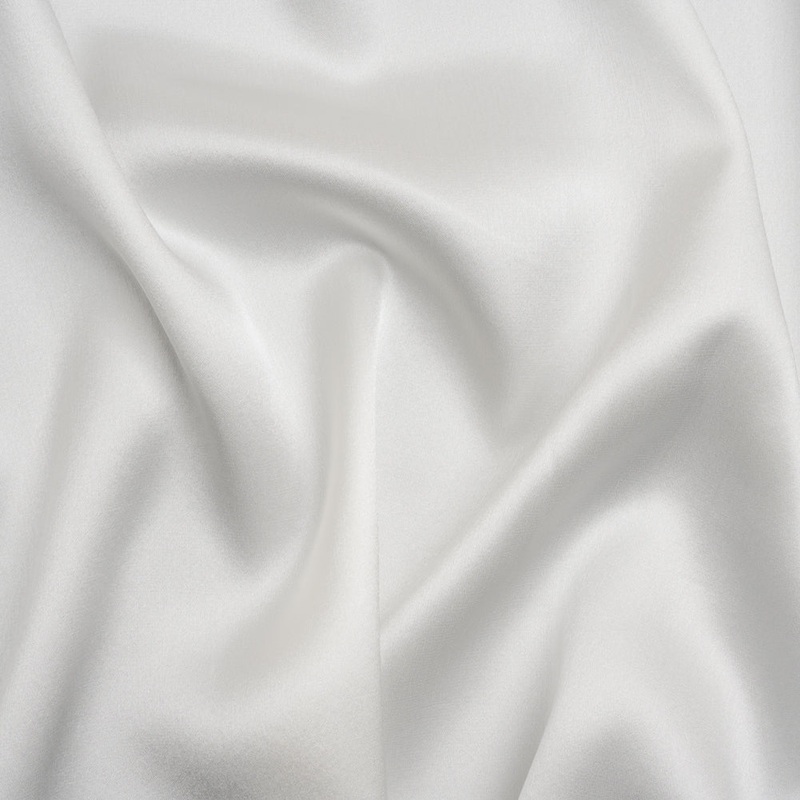 Double-Face Silk Charmeuse 36mm - Off-White