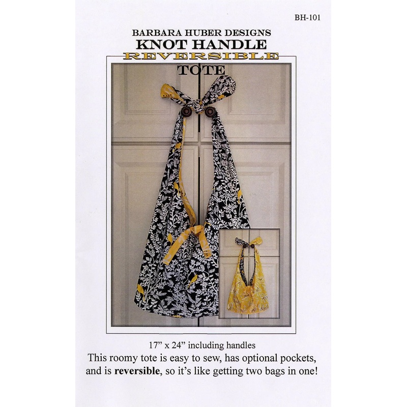 Knot Handle Reversible Tote