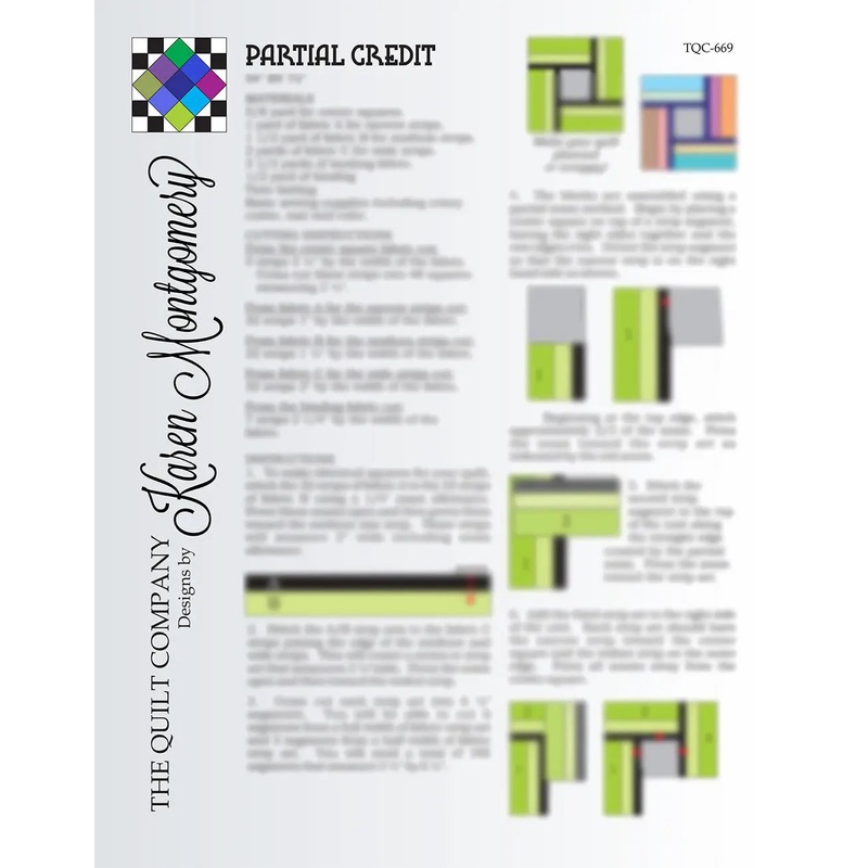 Project Sheet Partial Credit 12pk