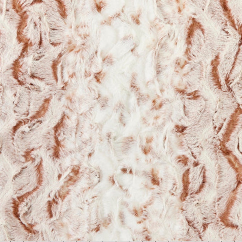 Woodland Luxe Cuddle Snowy Owl Limited Edition 58/60" Fabric Per Yard