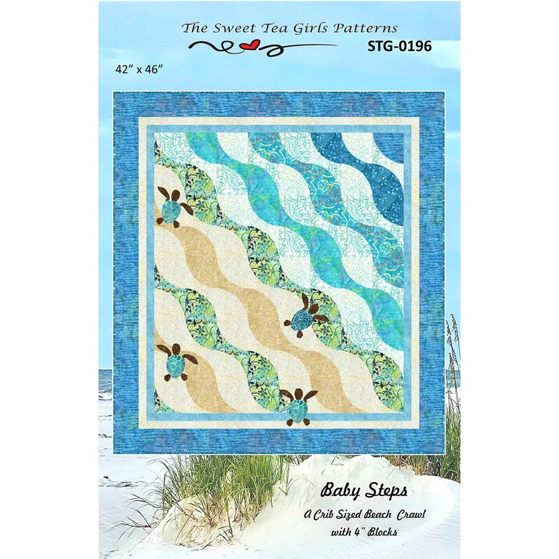 Baby Steps - A Crib Sized Beach Crawl with 4" Blocks