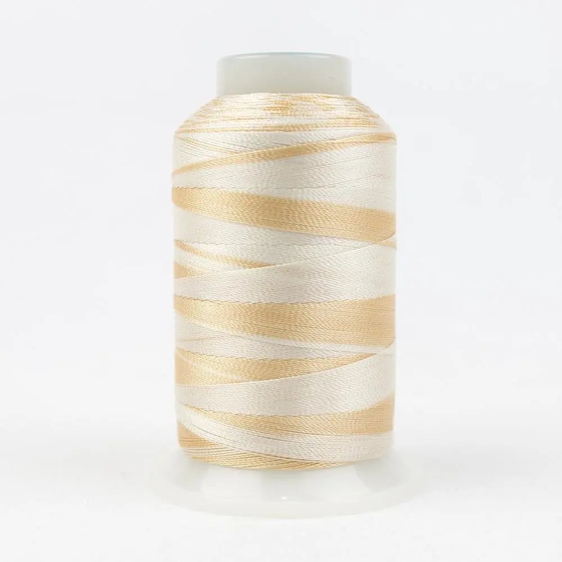 SD14 - Mirage 30wt Rayon Pink White Thread