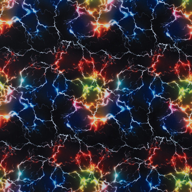 Shocking Printed Max-Dri Anti-Microbial Performance Tricot