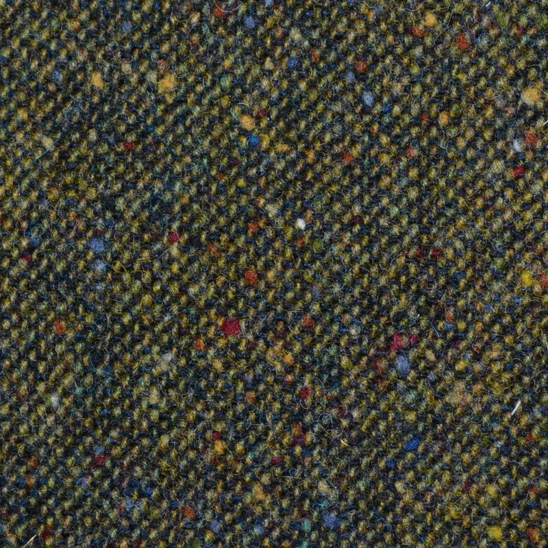 Moss Green All Wool Irish Donegal Tweed
