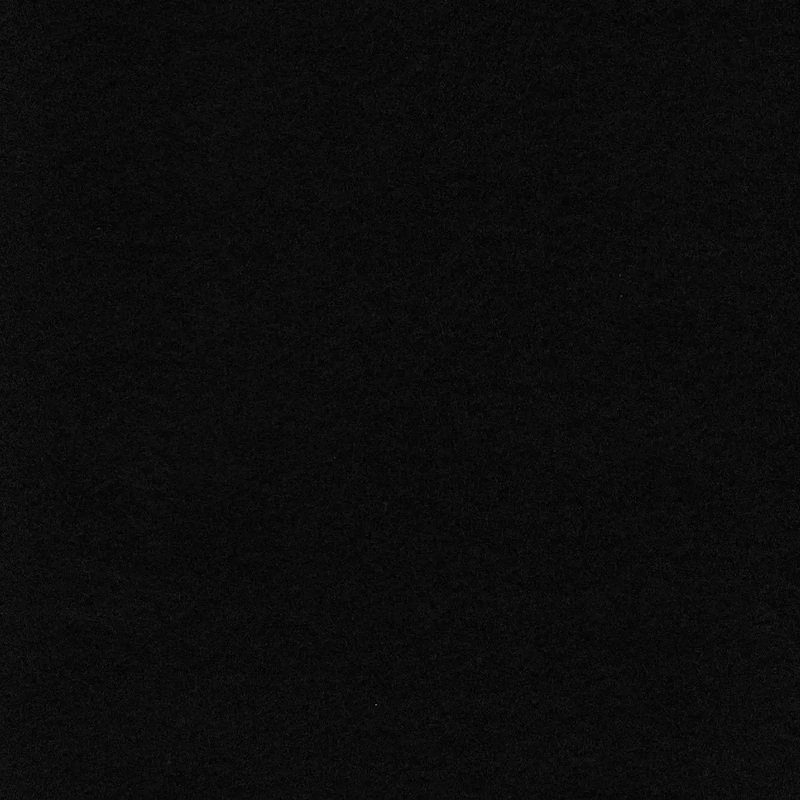 Black Heavyweight Cotton Moleskin