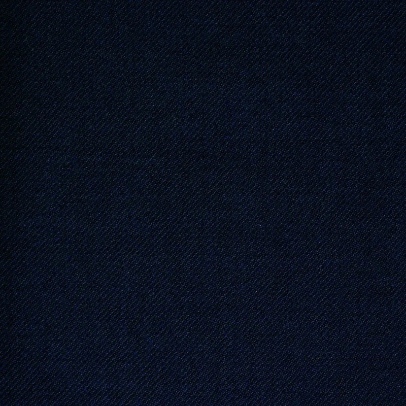 Navy Blue Twill All Wool Suiting