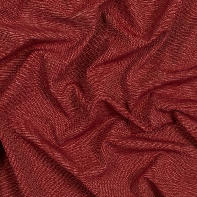 Red and Green Stretch Polyester Woven