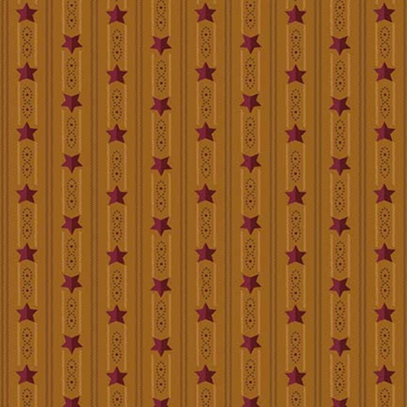 Right As Rain Gold Ticking Star Stripe 9835-404