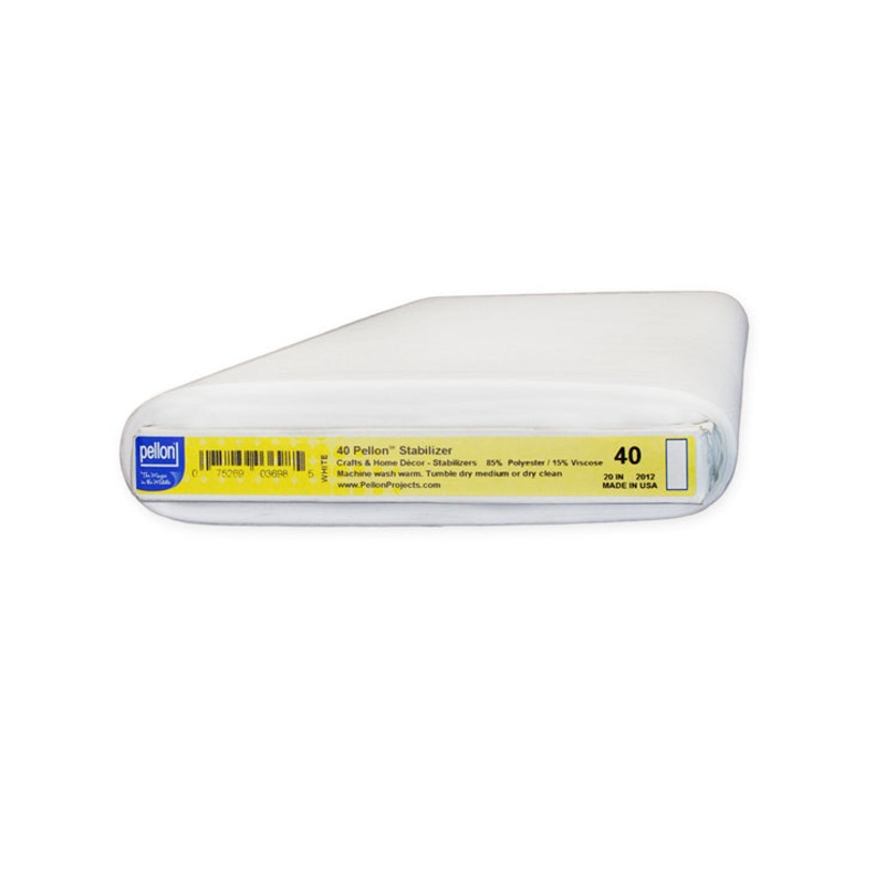Sew-In Midweight Stabilizer 40 White