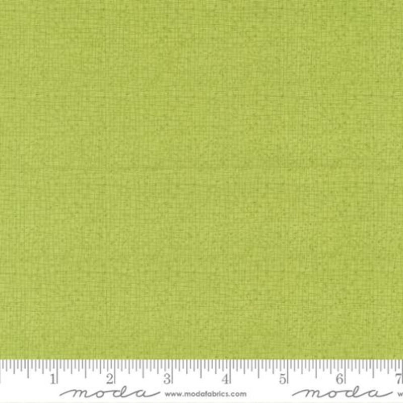 Thatched Lime Cotton Wideback Fabric Per Yard