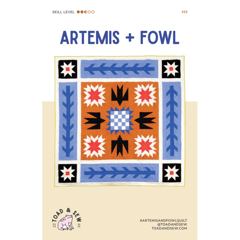 Artemis + Fowl Quilt Printed Pattern