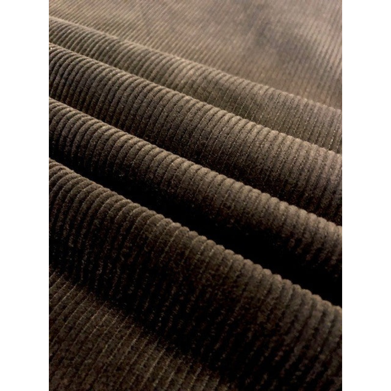 Black 100% Cotton Corduroy Classic, Durable & Perfect for Stylish Garments