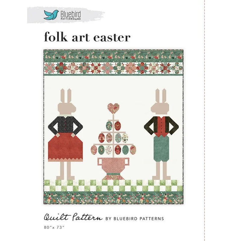 Bluebird Patterns Folk Art Easter Quilt Pattern