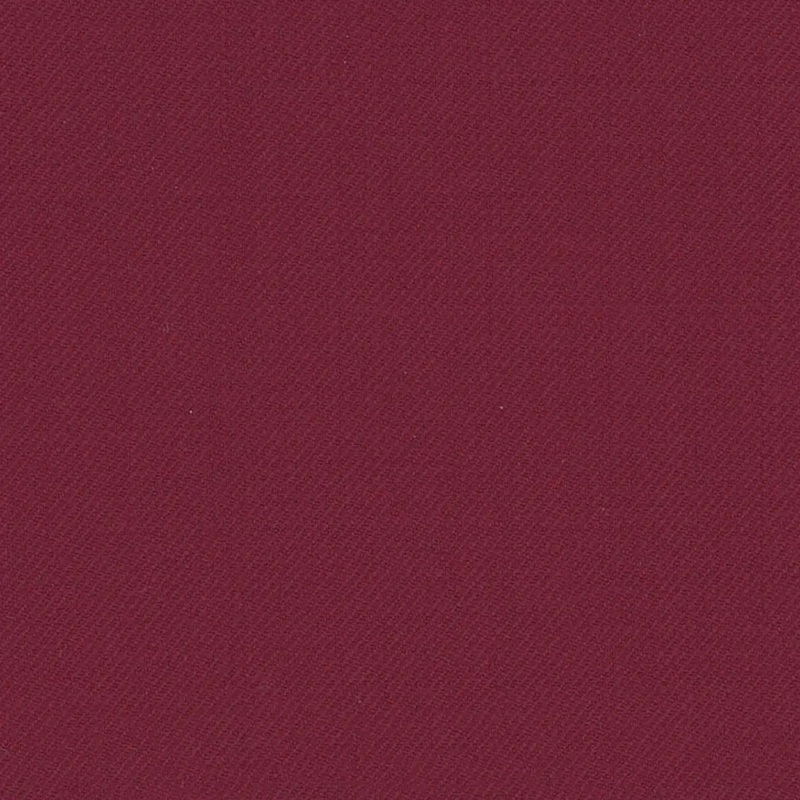 Crimson Solid Serge Super 140's All Wool Suiting By Holland & Sherry