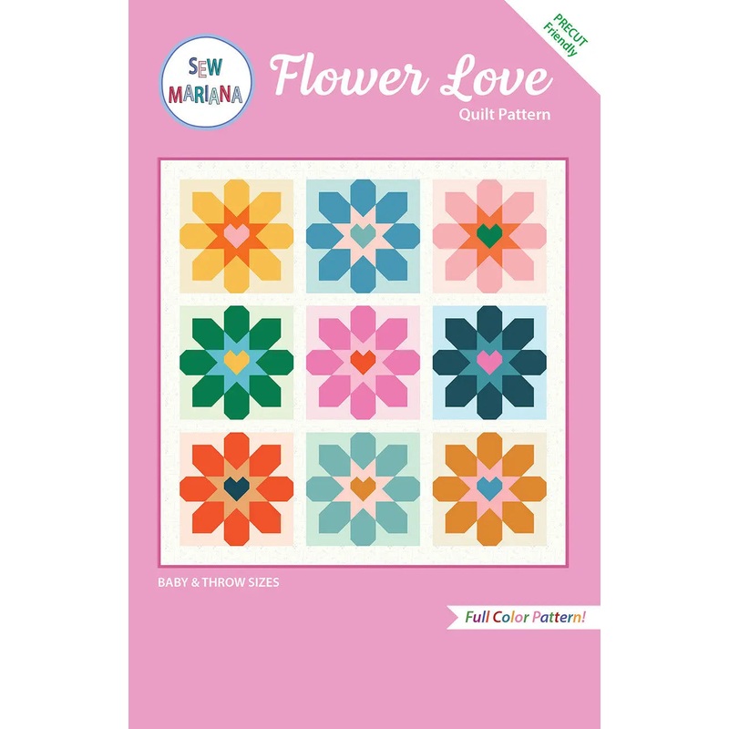 Flower Love Quilt Pattern