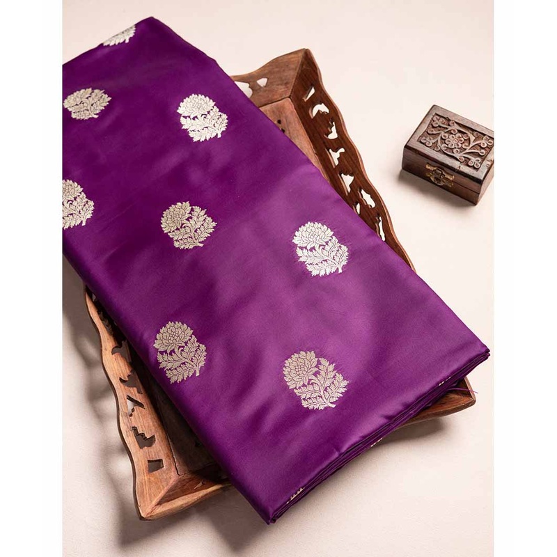 SATIN SILK BANARSI FABRIC